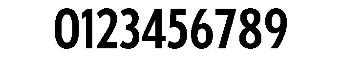 Tempo Extra Condensed Semi Bold Font OTHER CHARS