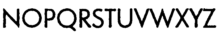 Tempo Grunge Regular Font UPPERCASE