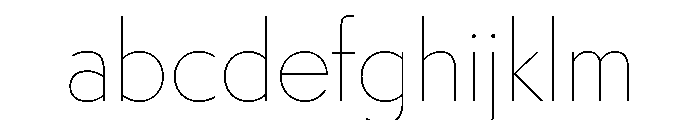 Tempo Hairline FONT