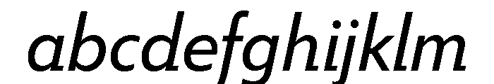 Tempo Regular Italic FONT