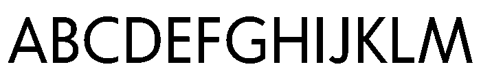 Tempo Regular Font UPPERCASE