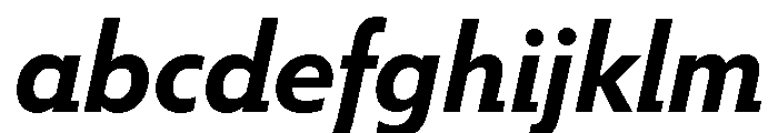 Tempo Semi Bold Italic FONT