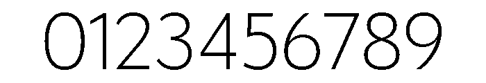 Tempo Semi Light Font OTHER CHARS