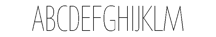 Tempo Font UPPERCASE