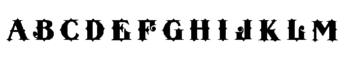 Tenderloin Regular Font UPPERCASE