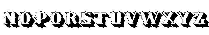 Tenderloin Regular Font LOWERCASE