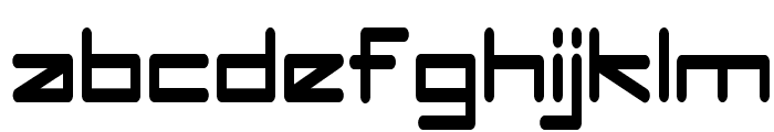 Tedio-CondensedRegular Font LOWERCASE