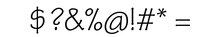 TektonPro-Regular Font OTHER CHARS