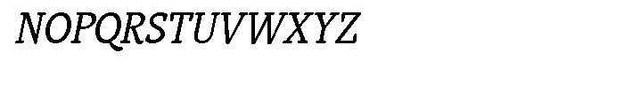 Telltale Italic Font UPPERCASE