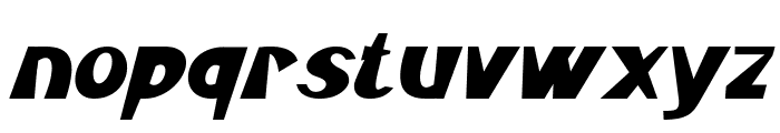 Terrier-BoldItalic Font LOWERCASE