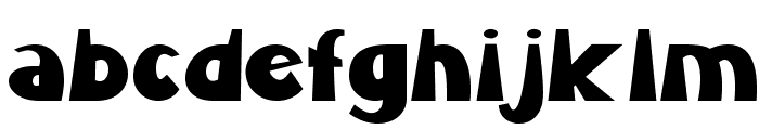 TerrierBold Font LOWERCASE