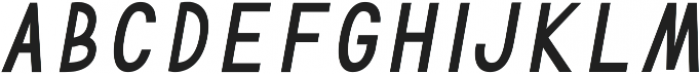 TF Continental Regular Italic ttf (400) Font LOWERCASE