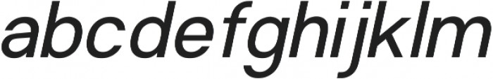TF Opicular otf (400) Font LOWERCASE
