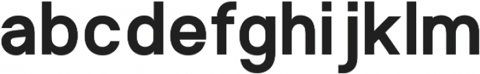 TF Opicular otf (700) Font LOWERCASE