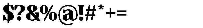 TF Mighu Slab Variable TF Mighu Black Font OTHER CHARS