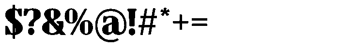 TF Mighu Slab Variable TF Mighu Extra Bold Font OTHER CHARS