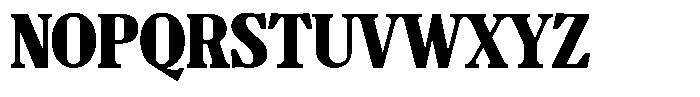 TF Mighu Slab Variable TF Mighu Extra Bold Font UPPERCASE