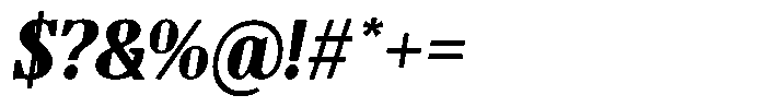 TF Mighu Slab Variable TF Mighu Italic Bold Font OTHER CHARS