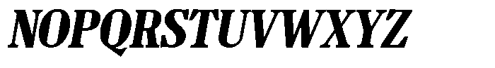 TF Mighu Slab Variable TF Mighu Italic Bold Font UPPERCASE