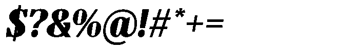 TF Mighu Slab Variable TF Mighu Italic Extra Bold Font OTHER CHARS
