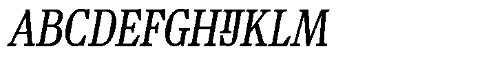 TF Mighu Slab Variable TF Mighu Italic Light Font UPPERCASE