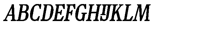 TF Mighu Slab Variable TF Mighu Italic Regular Font UPPERCASE
