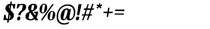 TF Mighu Slab Variable TF Mighu Italic Semi Bold Font OTHER CHARS