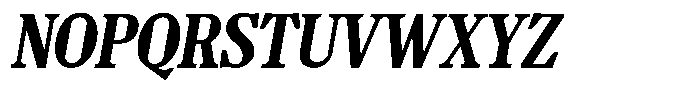 TF Mighu Slab Variable TF Mighu Italic Semi Bold Font UPPERCASE