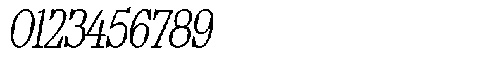 TF Mighu Slab Variable TF Mighu Italic Thin Font OTHER CHARS