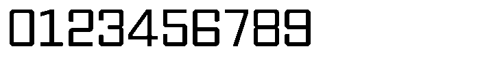 TF Monobreak Light Font OTHER CHARS
