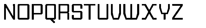 TF Monobreak Light Font UPPERCASE