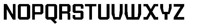 TF Monobreak Medium Font UPPERCASE