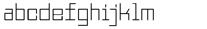 TF Monobreak Thin FONT