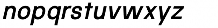 TF Opicular Medium Italic Font LOWERCASE