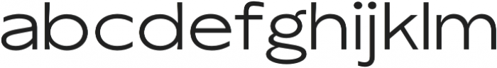 TG Axima Extended Reguler otf (400) Font LOWERCASE