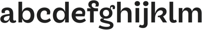 TG Glifko SemiBold otf (600) Font LOWERCASE