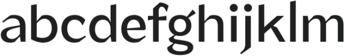 TG Minagi Sans Medium otf (500) Font LOWERCASE