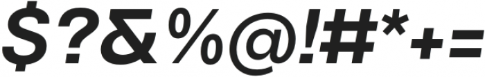 TG Reglic Bold Italic otf (700) Font OTHER CHARS