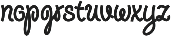 TG - Silly Goose Regular otf (400) Font LOWERCASE