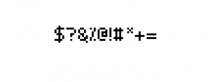 TGE Optimus Minimus Clean Pixel Font Font OTHER CHARS