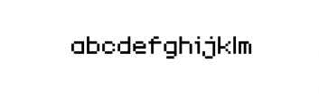 TGE Optimus Minimus Clean Pixel Font Font LOWERCASE