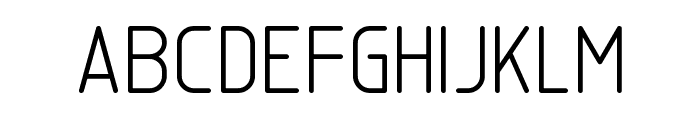 TGL 31034-1 Normal Font UPPERCASE