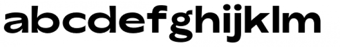 TG Axima Extended Black Font LOWERCASE