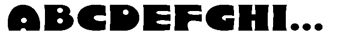 TG Cheees Font UPPERCASE