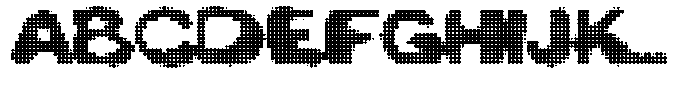 TG Dooot Font UPPERCASE