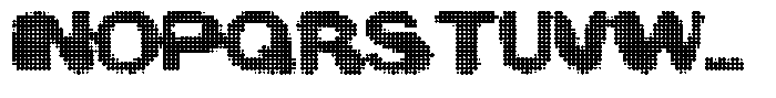 TG Dooot Font UPPERCASE