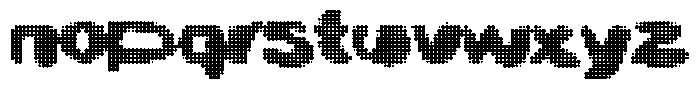 TG Dooot Font LOWERCASE