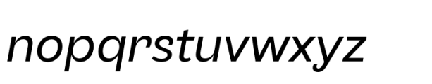 TG Glifko Italic Font LOWERCASE