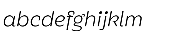 TG Glifko Light Italic FONT