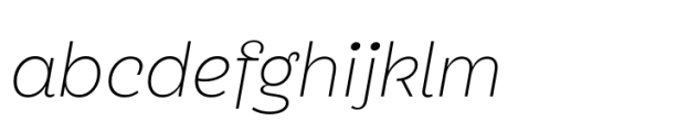 TG Glifko Ultra Light Italic FONT